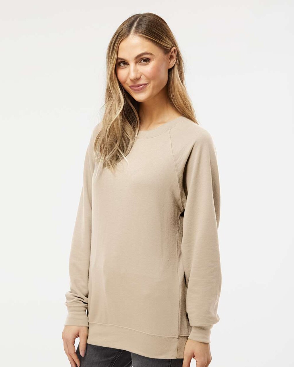 Unisex Lightweight French Terry Crewneck Sweatshirt | RADYAN®
